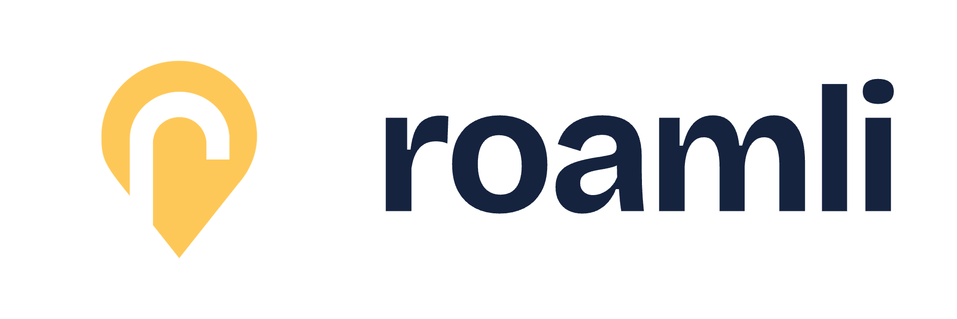 Roamli wordmark on white